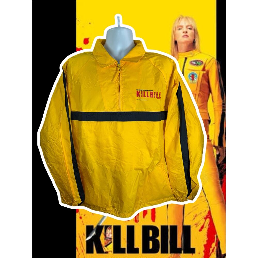 KILL BILL VOLUME 1 PROMOTIONAL JACKET — Rare Dunbrooke Yellow Black XL